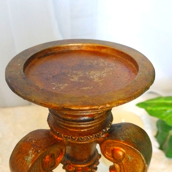 ⚜️ Antiqued Resin Candle Stick - Picture 7 of 12